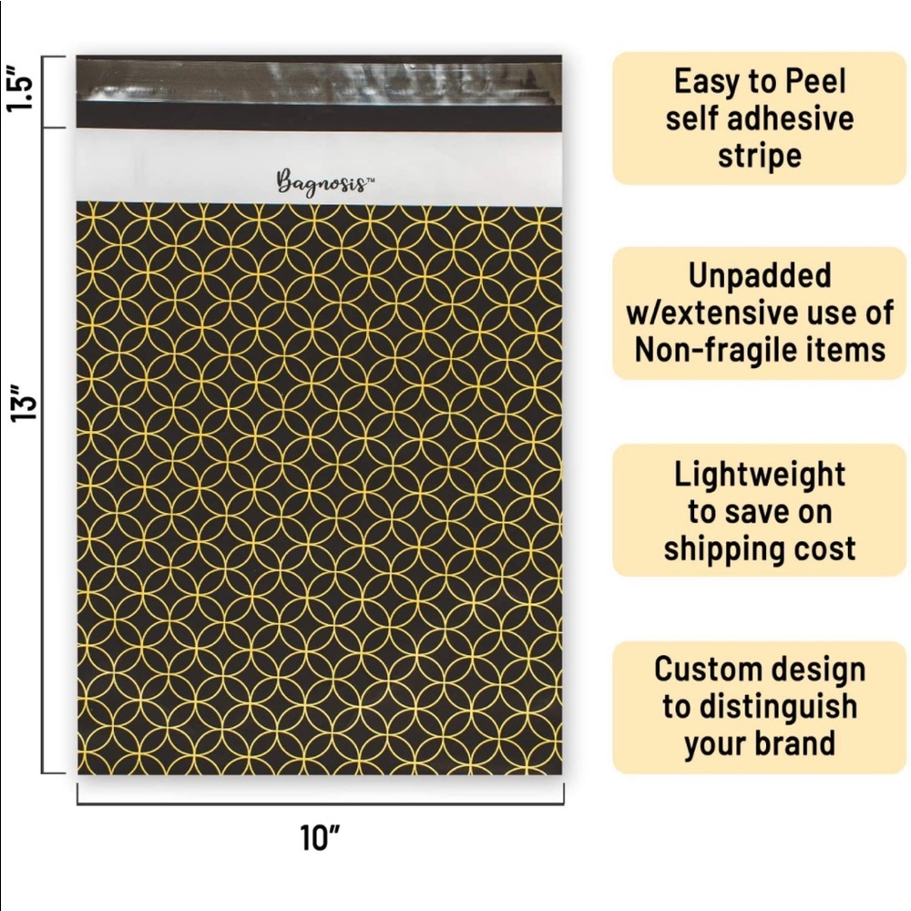 NEW Poshmark Packages "Thank you!" Gift Wrapping Shipping Supplies Set ~ 175 Pcs - Picture 9 of 13